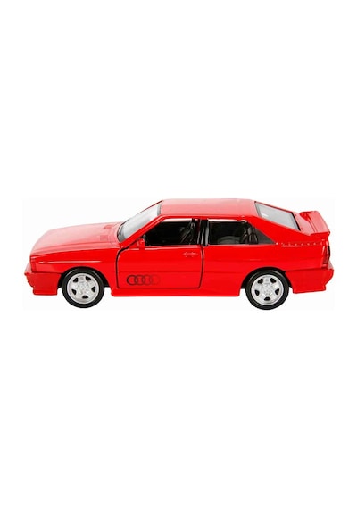1:32 Rmz City Alman Klasikleri Serisi Die Cast Çek Bırak Model Araba - Kırmızı Audi Quattro