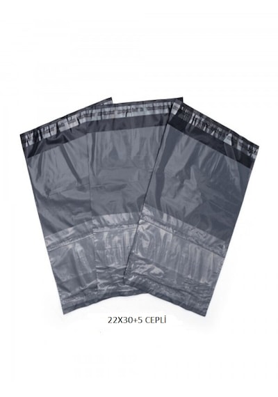 Cac Plastik 22x30+5 Cepli Kargo Poşeti 500 Adet 500