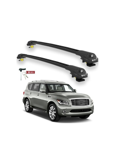 Turtle Infiniti Qx56 Z62 2011-2013 Ara Atkı Air1 Siyah