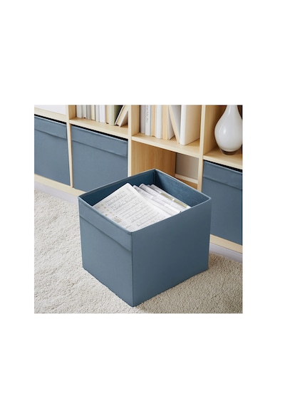 Ikea Dröna Kutu , Mavi, 33x38x33 Cm