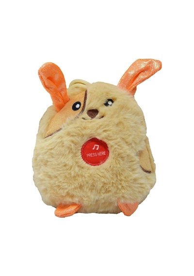 Sevimli Sesli Mini Köpek Peluş 10 Cm - Uyku Ve Oyun Arkadaşı Peluş Oyuncak Çok Renkli