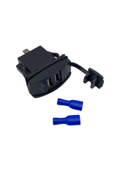 12v-24v Telefon Şarj Cihazı 3.1 A Usb Anahtar Tipi Kırmızı Işık