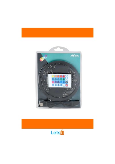Rgb Kumandalı 30 Led Usb Aydınlatma Şeridi 5m 1 Adet