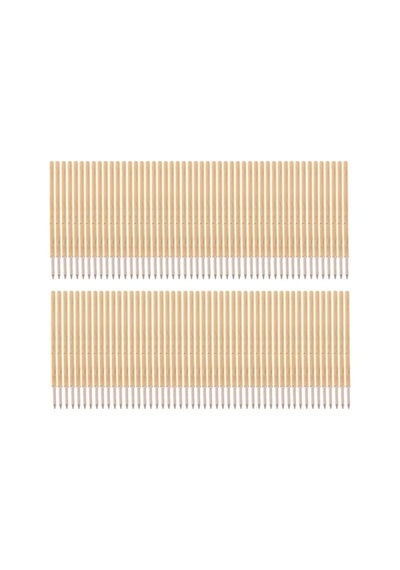 Pogo Pin P50-b1 100 Adet Set Altın Kaplama Yaylı Test Probu Pim 3a 0.5mm Programlayıcı Prob Arm Pic Atmel Eprom Flas