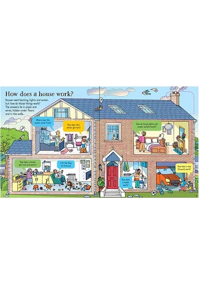 The Usborne Look Inside How Things Work 5+ Yaş