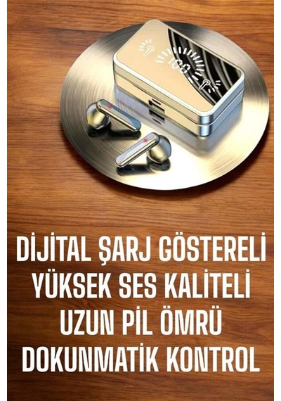 Bluetooth Bağlantılı Dijital Göstergeli Yüksek Ses Kaliteli Kulaklık Mh-hs4486-3885