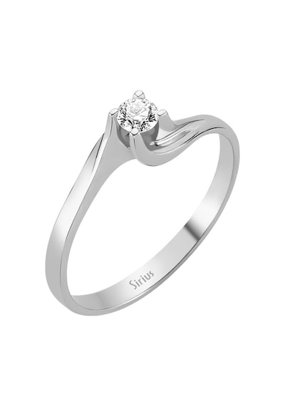 Sirius G Renk 0,14 Karat Pırlanta Tektaş Yüzük 0815R0038