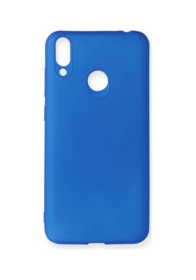 Newface - 652 - Huawei Honor 8c Kılıf First Silikon - Csmo-tex - - Mavi