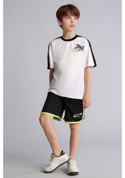 Defacto Oversıze Spor Baskılı Kısa Kollu Tişört Erkek Çocuk H2687a826smwt34 Beyaz-wt34 Defacto Oversıze Spor Baskılı Kısa Kollu Tişört Erkek Çocuk H2687a826smwt34 Beyaz-wt34