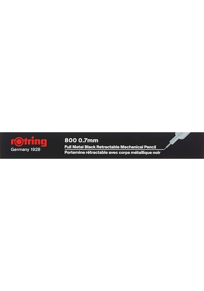 Rotrıng Rotring 800 Mekanik Kurşun Kalem, Siyah 0.7 Mm