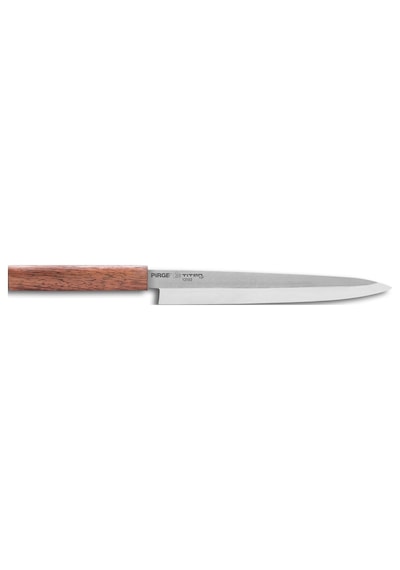 Pirge Titan East Suşi Bıçağı - Yanagiba 23 CM 12103 Fabrika Ayarı Kahverengi
