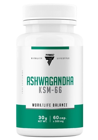 Trec Ashwa/gandha Ksm66 60 Kapsül Aromasız