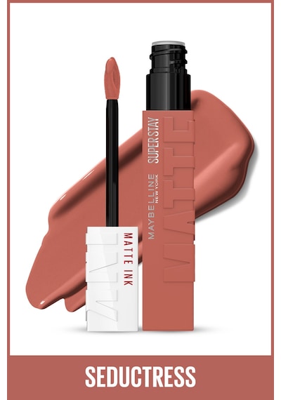 Super Stay Matte Ink Unnude Likit Mat Ruj - 65 Seductress - Nude 5 Ml 10 Lippy