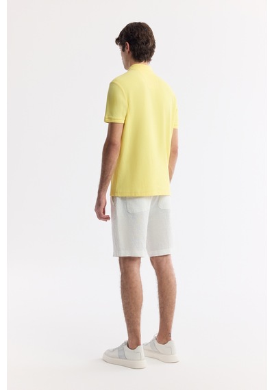 Avva Erkek Sarı Kıvrılmaz Polo Yaka %100 Pamuk Basic Regular Fit T-shirt B001032 Avva Erkek Sarı Kıvrılmaz Polo Yaka %100 Pamuk Basic Regular Fit T-shirt B001032