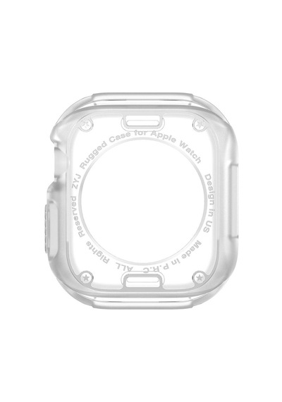 Watch 10 46mm Silikon Tpu Kasa Koruyucu Mkst Watch Gard 17 - Şeffaf