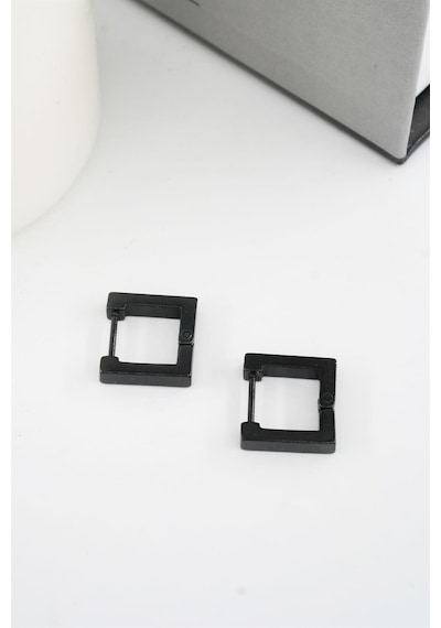 Kadın 316 L Paslanmaz Çelik 1.5 Cm Kare Küpe