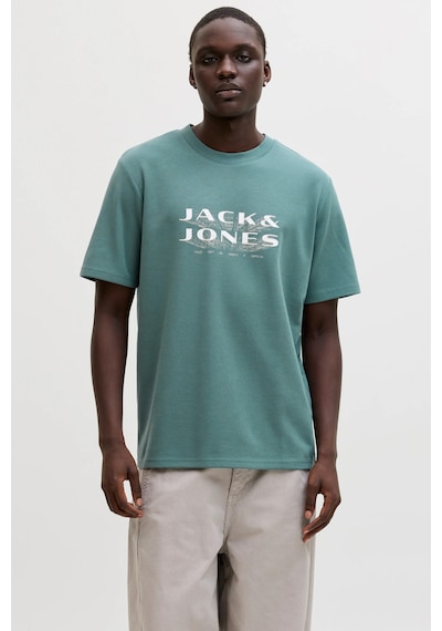 Jack & Jones Erkek T Shirt 12289880 Petrol
