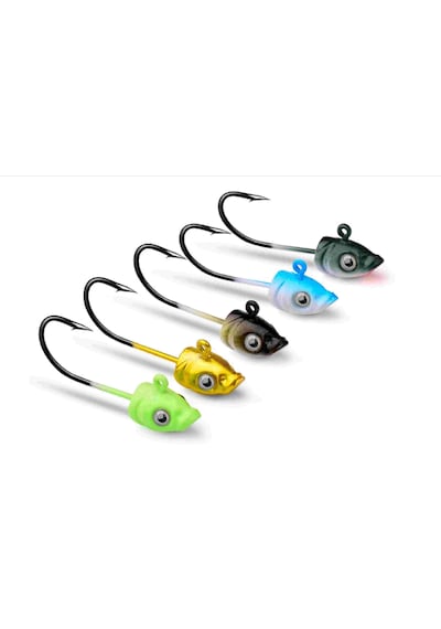Hokkaido 5 Adet,5 Farklı Renk,her Renkten 1'er Adet, 7 Gram Jig Head,zoka 7 Gr