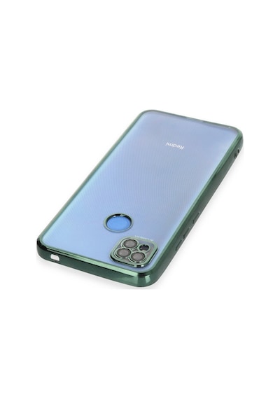 Redmi 9c Kılıf Razer Lensli Silikon - Yeşil Bz8683140482749