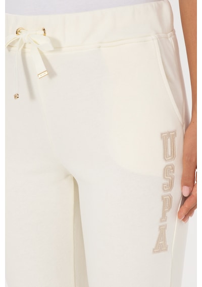 U.S. Polo Assn. Kadın Krem Jogger Eşofman Altı 50307759-VR256