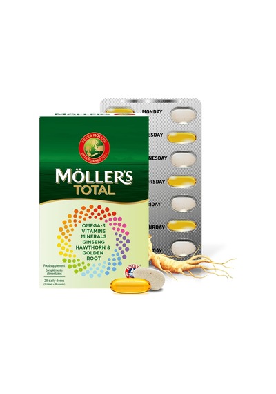 Total Komple Günlük Tamamlayıcı Omega-3 Epa Ve Dha İle Besin Takviyesi 56 Kapsül