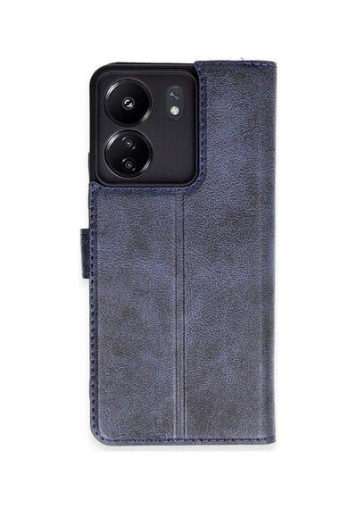 Xiaomi Redmi 13c Uyumlu Kılıf Trend S Plus Kapaklı Kılıf - Lacivert