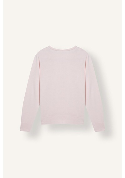 Defacto Regular Fıt Bisiklet Yaka Triko Pembe Kazak F4084ax26wnpn130 Pembe-pn130