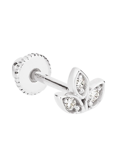 Altınsepeti Beyaz Altın Lotus Helix Piercing As96pcr3 Beyaz