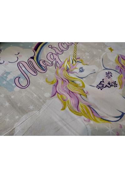 Unicorn Basktek Kişilik Outlet Nevresim Seti, 2 Parça
