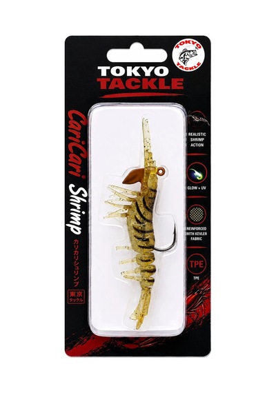 Tokyo Tackle Caricari Shrimp 7.6cm 6.5gr Silikon Karides Sahte Yem Renk : Tt027