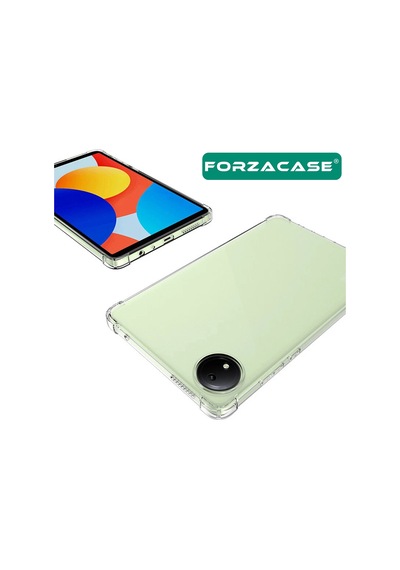 Forzacase Xiaomi Redmi Pad Se 8.7 İnch İle Uyumlu Anti Shock Silikon Kılıf Şeffaf - Fc014 Tablet Kılıfı
