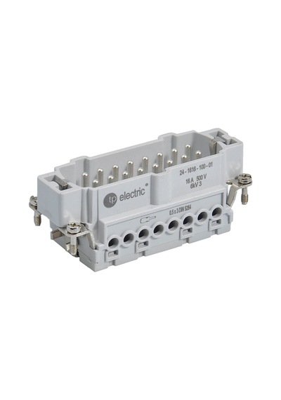 Tp Electric 24-1616-100-01 Vidalı Bağlantı 16x16a Fiş Çekirdek 1-16