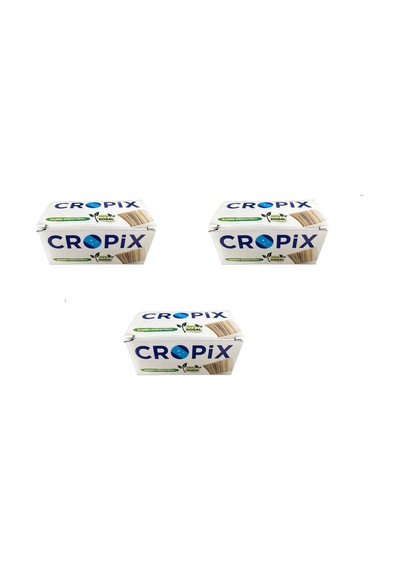 Cropix Tahta Ahşap Bambu Doğal Çay Kahve Karıştırıcı Çubuk Kaşık - 10.5 Cm. - 400 Adetlik 3 Paket Ahşap