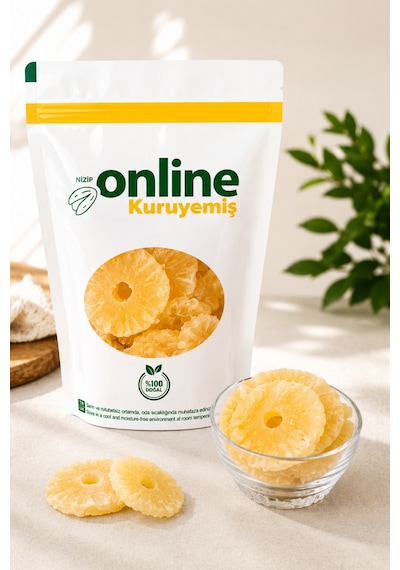 Online Kuruyemiş Ananas Kurusu Şekerli Kurutma 10 KG