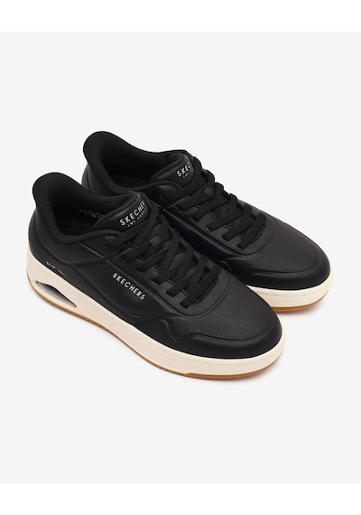 Skechers Uno Ctl Layıng Low Erkek Siyah Sneakers 183156 Blk Siyah