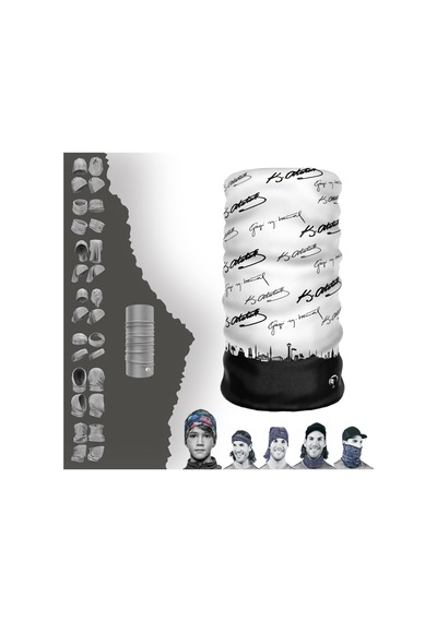 Gazi Mustafa Kemal Atatürk Imzalı Dikişsiz Tüp Boyunluk Bandana Maske Saç Bandı Toka Bone Beyaz - 288700082 Beyaz