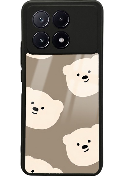 Xiaomi Poco X6 Pro Sweet Face Tasarımlı Glossy Telefon Kılıfı Çok Renkli