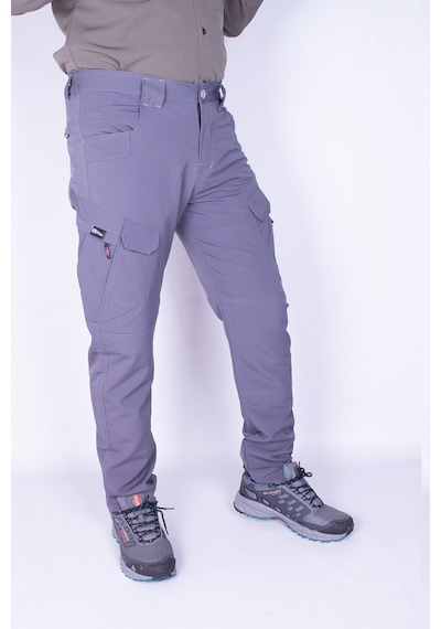 Nikbin Tactical Taktik Pantolon Outdoor Kargo Cep Likrali Yazlık -gri Gri 1