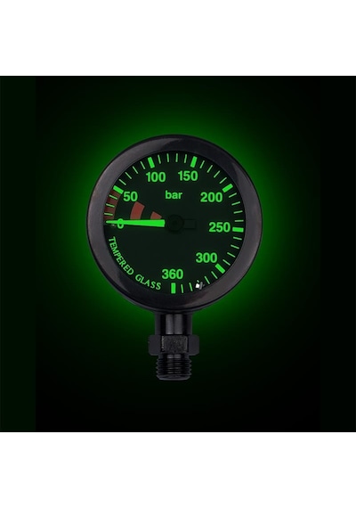 Kraken Gösterge Basınç Ölçer Kapsül Tech 52mm. Pvd Nickel