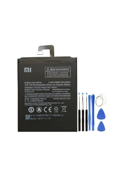 Xiaomi Mi Note 3 Pil Batarya + Tamir Seti Bm3a