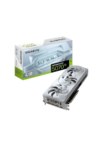 Gıgabyte Geforce Rtx 5070 Ti Eagle Oc Ice Sff 16g Rgb 16gb 256bit Dlss 4 Nvıdıa Gv-n507teagleoc Ice-16gd Ekran Kartı