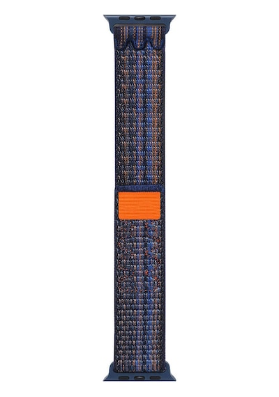 Watch 7 41mm Uyumlu Krd-91 Hasır Kordon Strap Kayış Ardx- Mavi