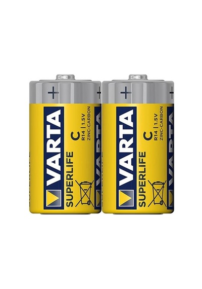 Varta Superlife Çinko Orta C Boy Pil 24'lü Paket
