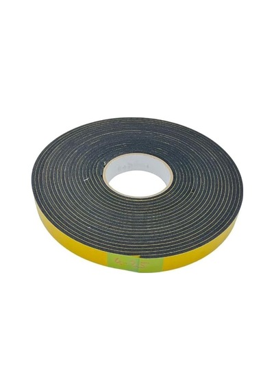 Tr Endüstriyel Epdm Kauçuk Çift Taraflı Yapışkan Bantlı Yalıtım Süngeri 4mmx25 Mm 10 Metre