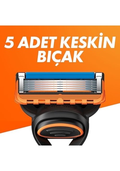 Fusion5 Avantajlı Yedek Tıraş Bıçağı 8 Adet
