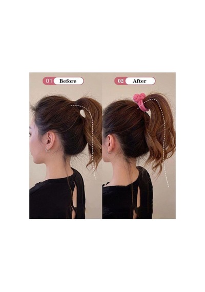 So Much Yeni Model Büyük Boy Sıkı Lastik Toka Siyah - 665952013 Siyah - 665952013 Siyah