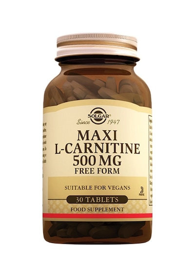 Solgar Maxi L-Carnitine 500 mg L-Karnitin 30 Tablet