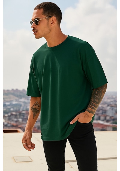 Oversize T-shirt Yeşil