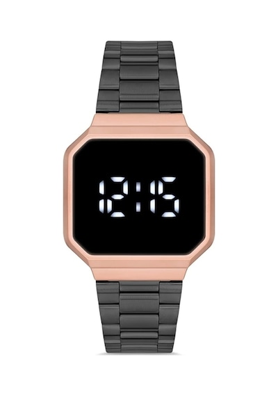 Ferro Siyah Çelik Kordon Erkek Kol Saati F11063a-r Rose Gold