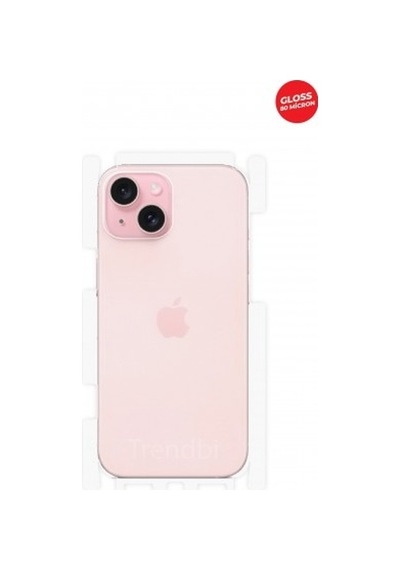 Apple iPhone 15 Uyumlu Arka Ve Yan Koruyucu Tpu Film